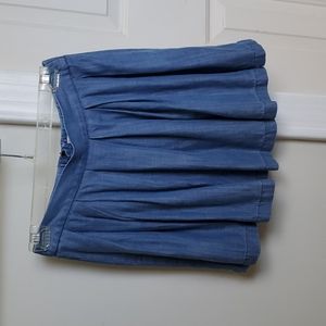 Blue Jean style skirt small